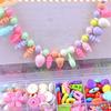 9pcs Set Kids Jewelry Bracelet Making Beads Kit Puzzle Educational DIY Toys with 24 Grids for Girls