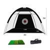 Temu Popular Outdoor Golf Practice Net Set for Swing and Chipping