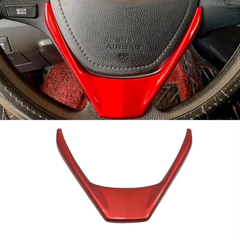 For Toyota RAV4 2014 2015 2016 2017 2018 ABS Chrome Steering Wheel Buttons Cover Trim Decoration Sticker Car Styling Accessories