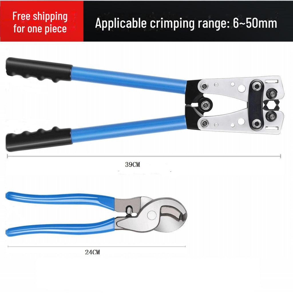 HX-50B Aderendhülsen-Crimpwerkzeug, 6-50mm² Kapazität