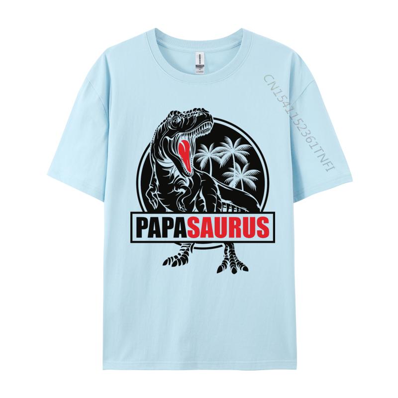 Papasaurus Tshirt Slim Fit Top Tshirts For Unisex All Cotton Tops T Shirt Normal Tees Graphic T Shirts Unisex