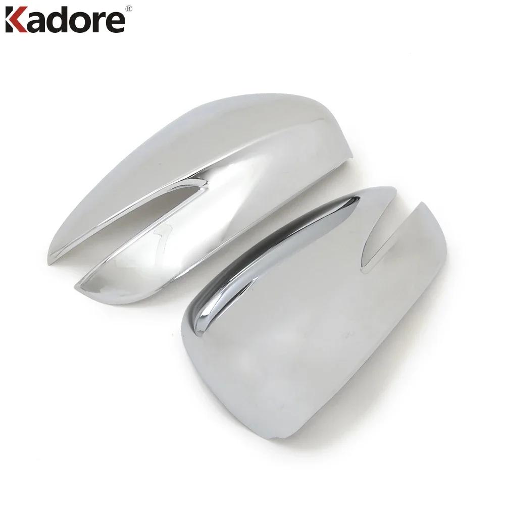 

For Mazda CX-3 CX3 2015- 2024 Carbon Fiber Rearview Mirror Cover Trim Side Wing Mirrors Cap Car Accessories ABS Chrome