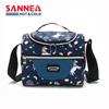 SANNE 600D Oxford geantă pentru cutie de prânz, geantă portabilă pentru copii Bento, izolație pentru picnic în aer liber, geantă de depozitare pentru prânz la rece
