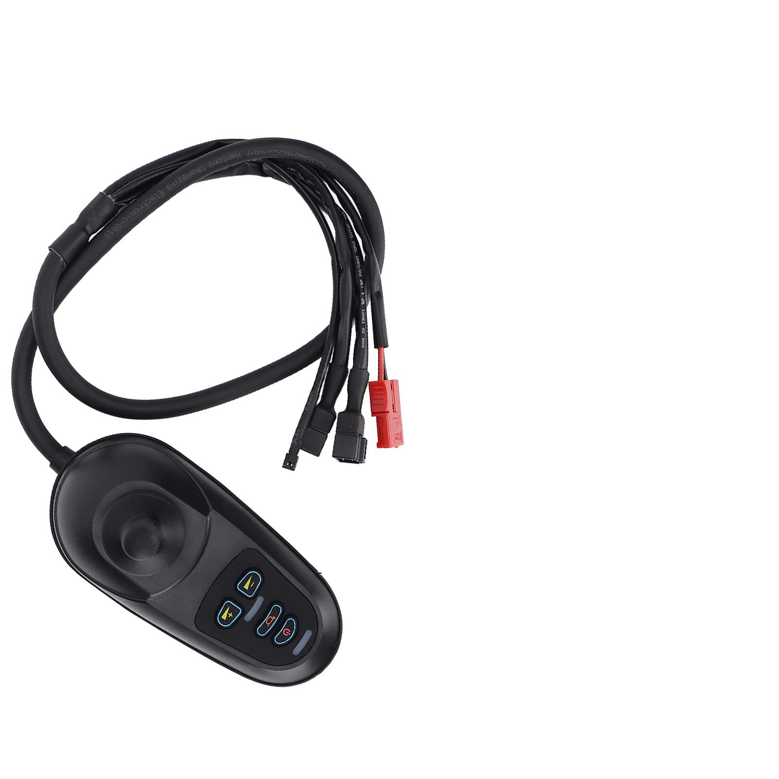 

Электрическая инвалидная коляска Джойстик Контроллер Замена Матовый 4P Джойстик Контроллер с Тормозом