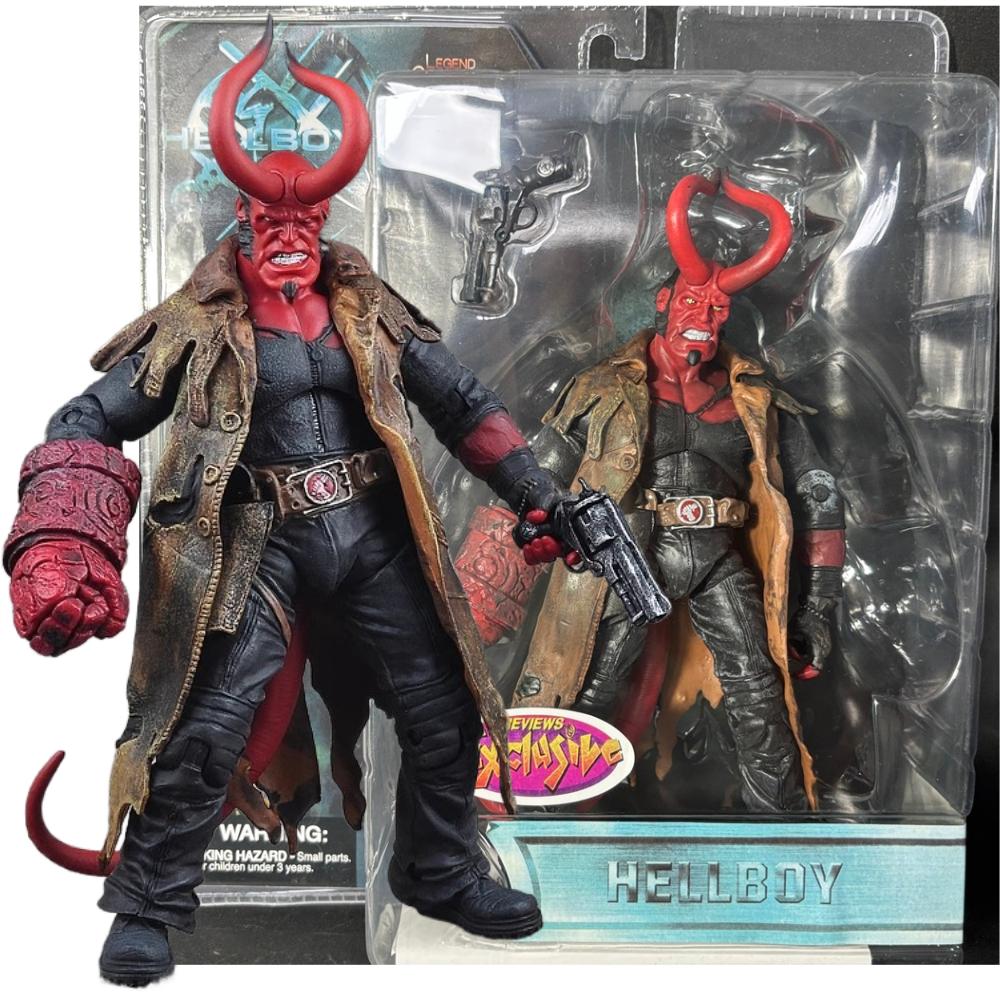Interesting Toys Unisex Mezco Hellboy Action Figure 7Inch Movable Toy Model Gift