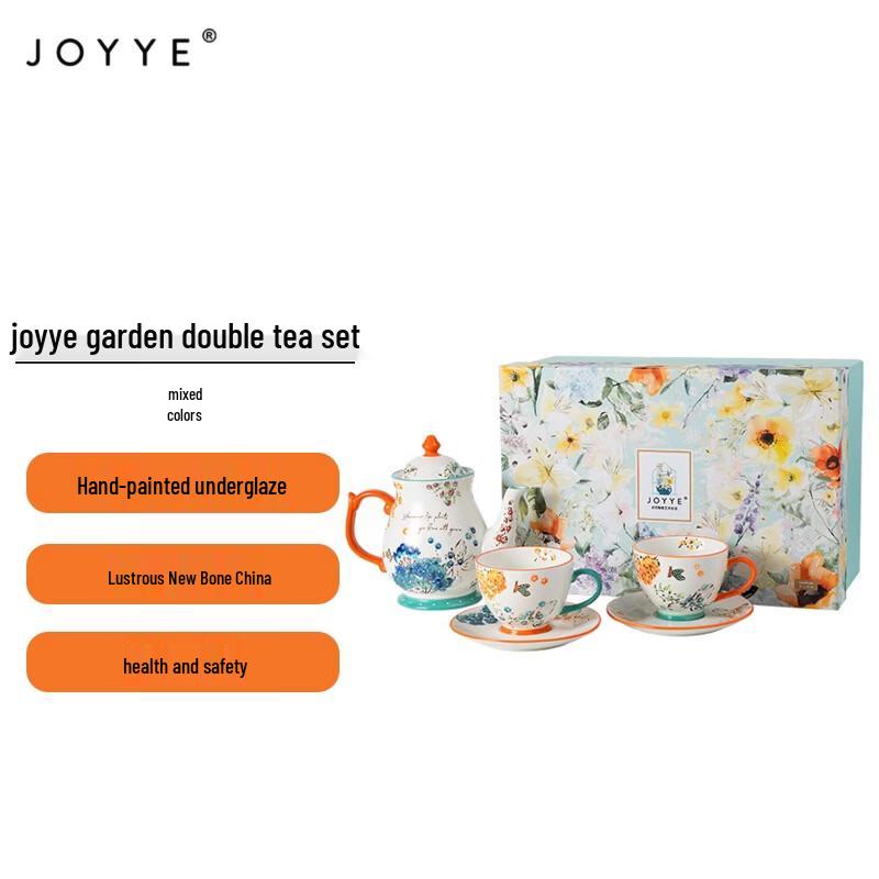 JOYYE Nordic Ceramic Tea Set for Two