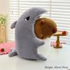 Cute Capybara Peripheral Plush Doll  Capibara Plush Doll Giant Kawaii Stuffed Animal Doll  Children Kids Birthday Gift Toys