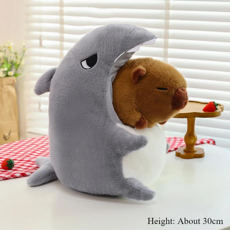 Cute Capybara Peripheral Plush Doll Capibara Plush Doll Giant Kawaii Stuffed Animal Doll Children Kids Birthday Gift Toys
