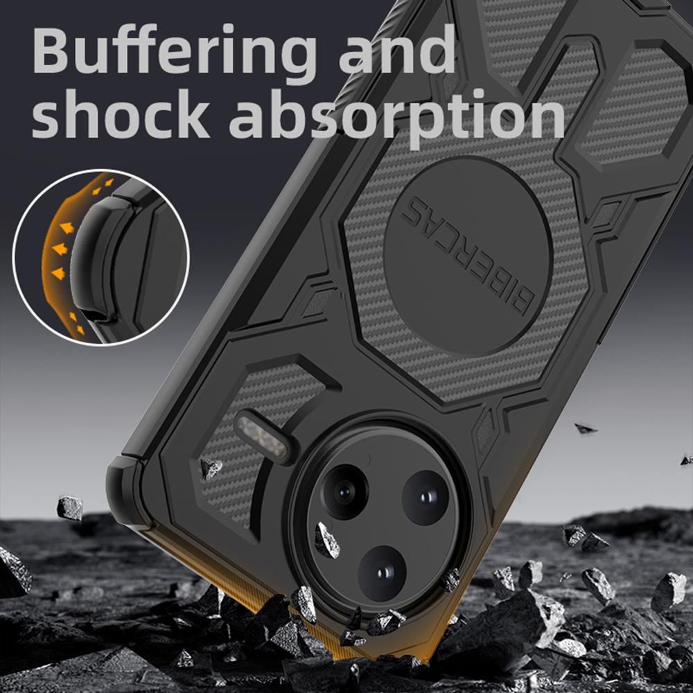 BIBERCAS J-16 Series For Xiaomi Poco F7 Ultra 5G/Redmi K80 Pro 5G Case Compatible with MagSafe Anti Drop TPU+PC Phone Cover