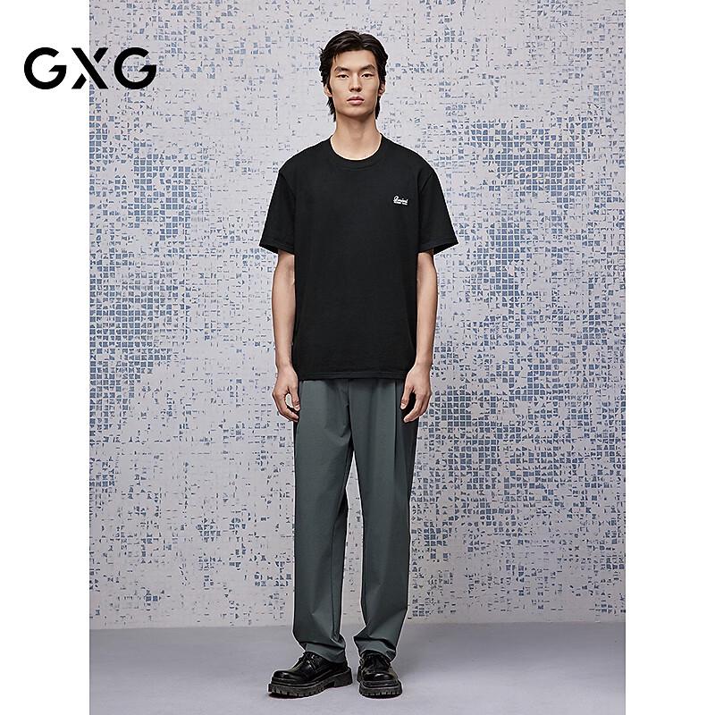 GXG Men's Crew Neck Short Sleeve Knitted T-Shirt