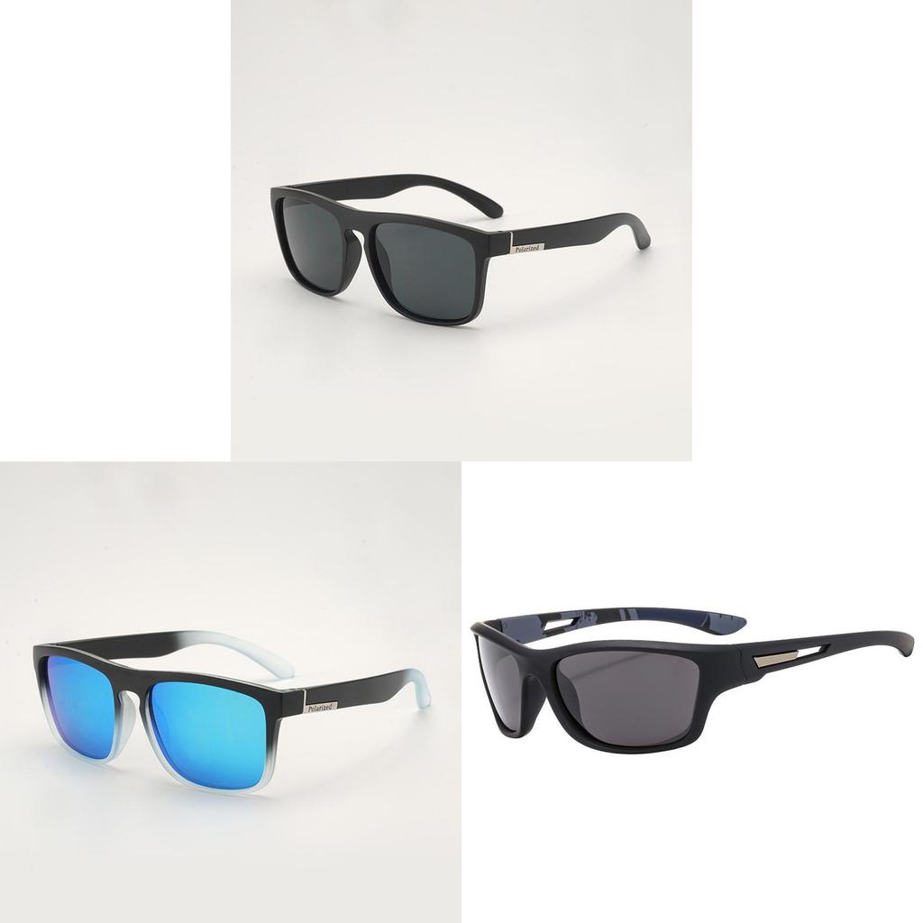 Gafas de Sol Deportivas para Hombre Uv400 Polarizadas Con Lentes de PC Para Viajes y Fiestas