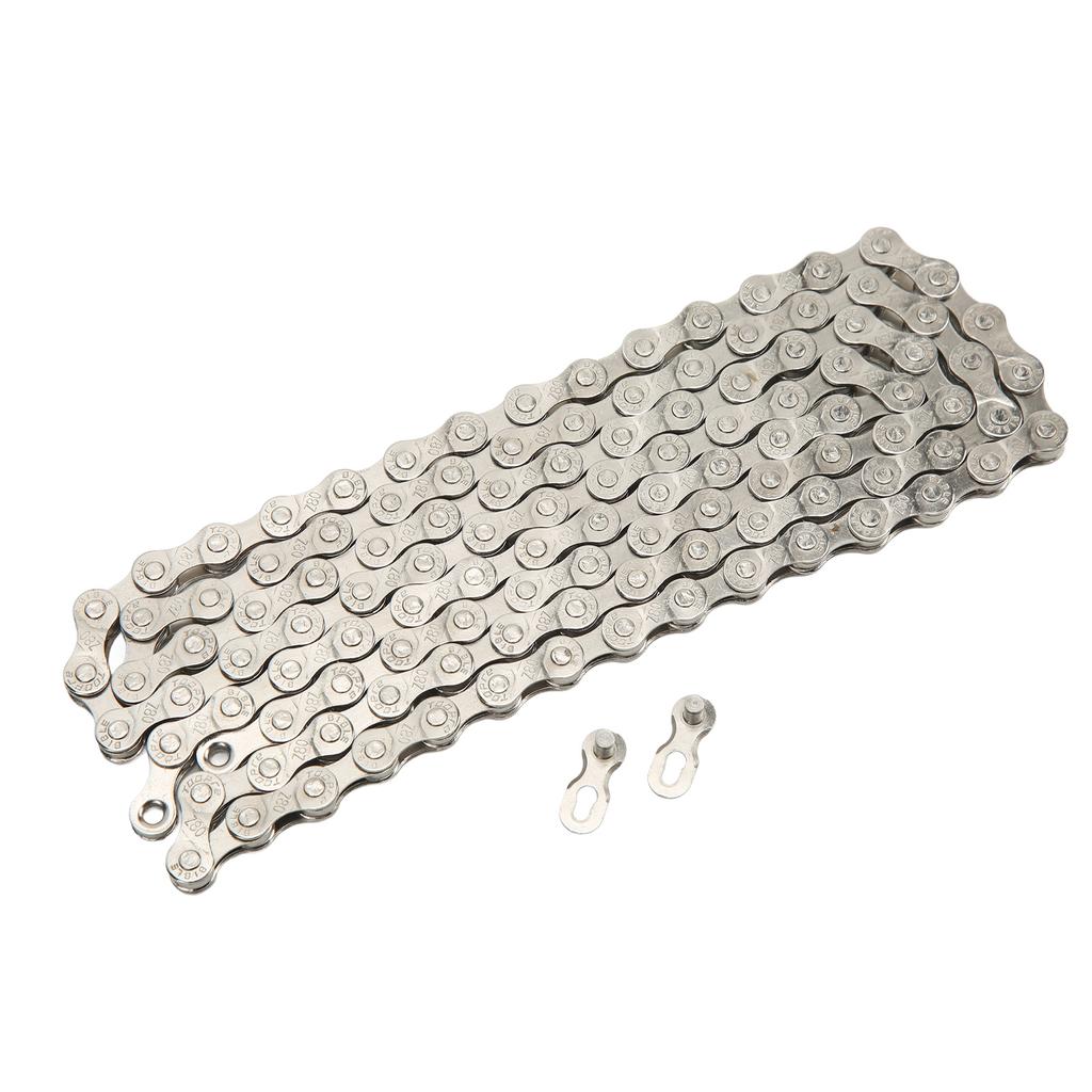 Mountain Bike Chain 8 Speed Bike Chain for 6 7 8 18 21 24 Speed Road Bike Folding Bike 116 Links