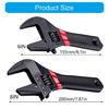 Handle Wide Jaw Wrench Home Repair Adjustable Wrench Crafted For Professional Plumbers And DIY Handymen Projects