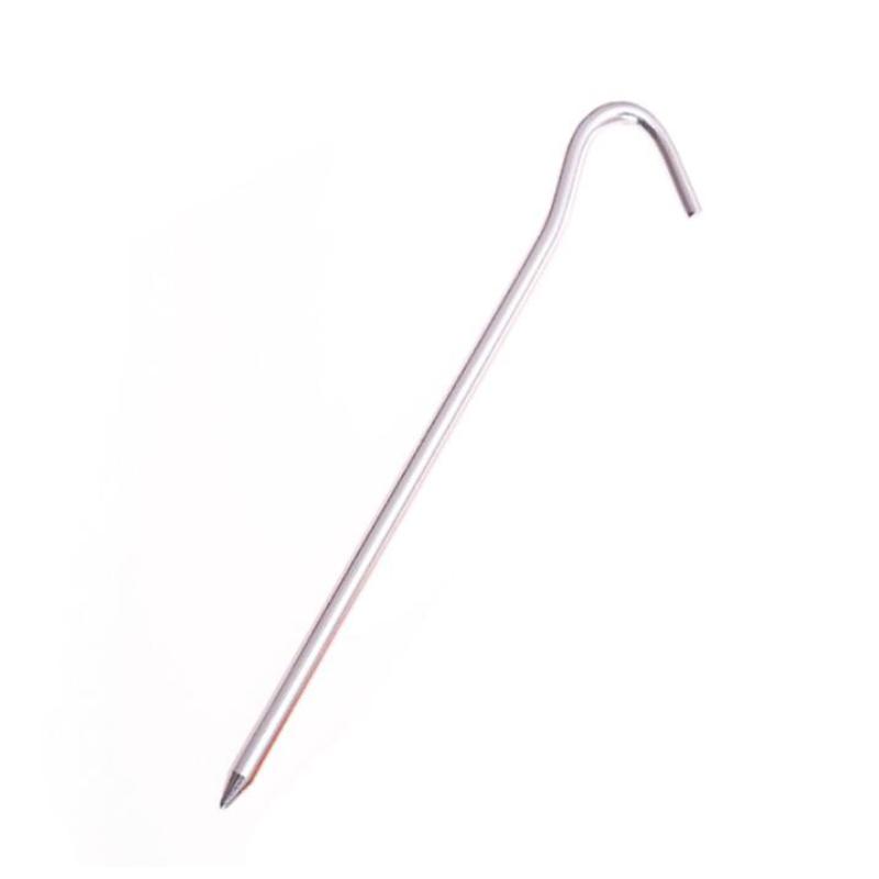 

10 Pcs/Lot 18cm Tent pegs Aluminum Round Tent Stake Alloy Tent Pegs Outdoor nails Tent Accessories 10pcs