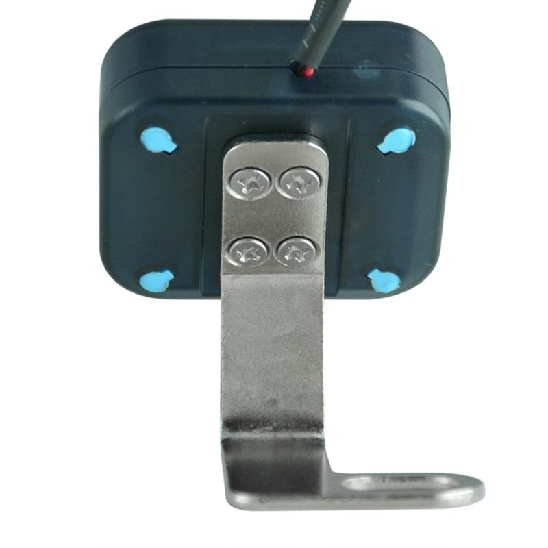 3-vienā Motocikla Termometrs Voltmeteris ar USB Uzlādes Portu Stūres Montāža