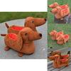 Adorable Dachshund Plush Slippers Cozy Cartoon Design For Comfortable Home Use
