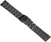 [Kai Tian] 3D Effect Watch Band 22mm Flat Stainless Steel Watch Strap Silver Replacement Strap Screw-in Engineer Watch Band Strap Men's Women's