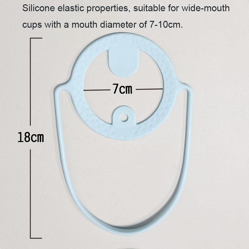 Portable Drink Carrier Holder Tea Silicone Rope Cup Accessories Coffee Cup Carry Straps Bottle Carrier Holder Cup Lanyard