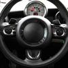 AIRSPEED Carbon Fiber Car Steering Wheel Button Sticker Mini Cooper R55 Clubman R56 R57 Accessories