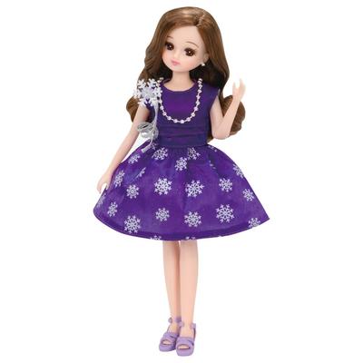Dress Snow Violet Licca-chan LW-04