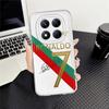 Case for Xiaomi Redmi Note 14 Pro Plus 14C 9 10 11 10S 11S 12 13C 12S A4 Note 13 Soft Phone Cover FootBall Number