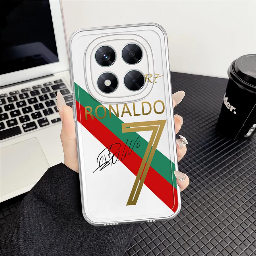 Case for Xiaomi Redmi Note 14 Pro Plus 14C 9 10 11 10S 11S 12 13C 12S A4 Note 13 Soft Phone Cover FootBall Number