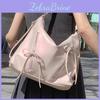 Large 2025 Bowknot Capacity Womens Korean Fashion Tote Shoulder Backpack
