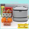 Multifunctional Portable Cooler Bag With Insulation For Outdoor Activities And Daily Use