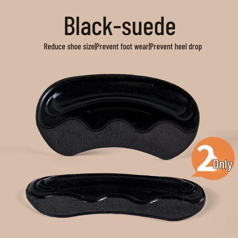 Invisible Silicone Heel Stickers: Anti-Rubbing & Anti-Dropping Solution for Women's High Heels and Sandals - Convert Large to Smaller Fit.
