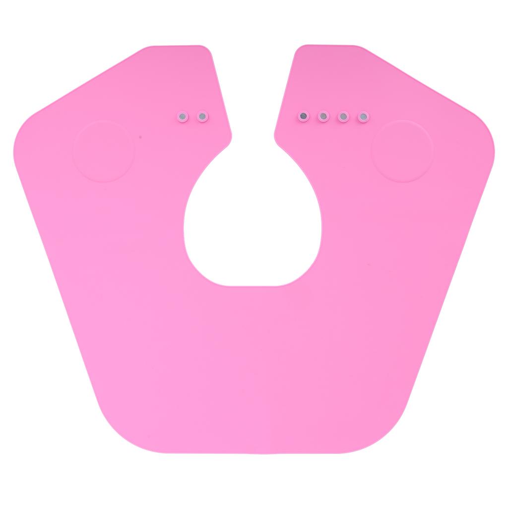 Hair Cutting Collar Silicone Salon Barber Hair Cutting Cape Neck Wrap Guard Hairdressing Pad