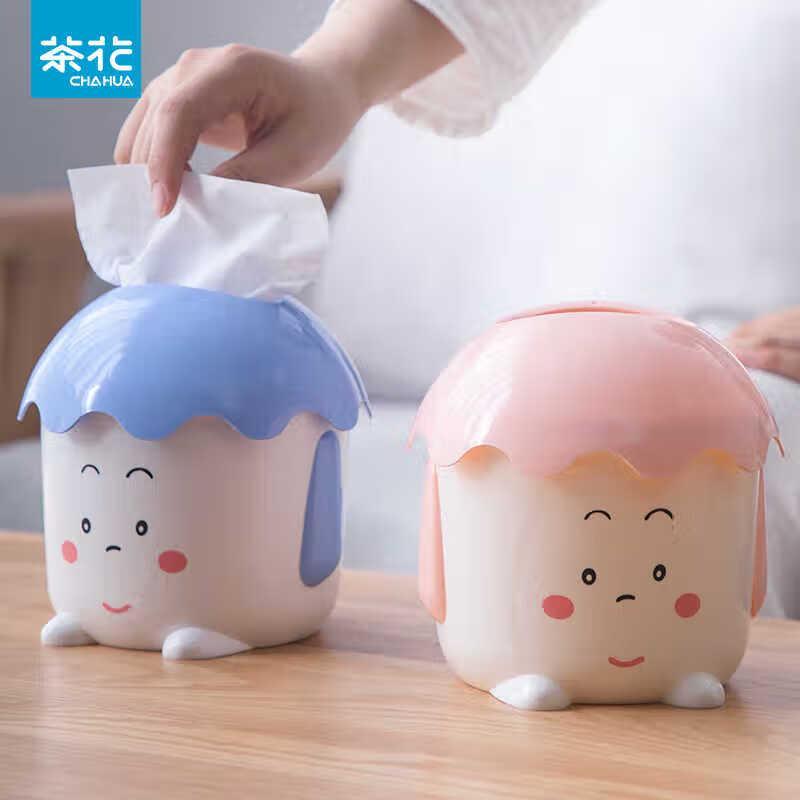 Nordic Style Round Tissue Box