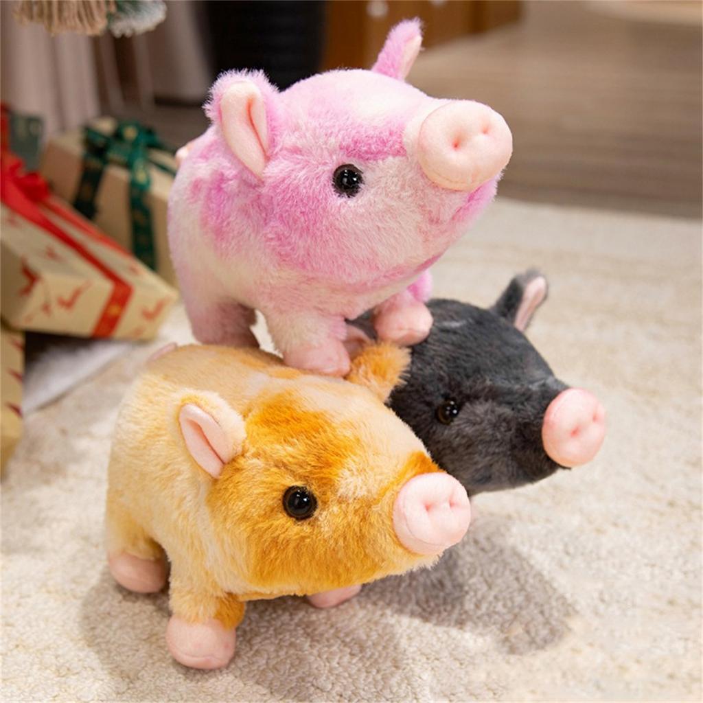 Simulation Plush Toy Small Stuffed Animal Pig Doll For Children Comfort Companion Doll