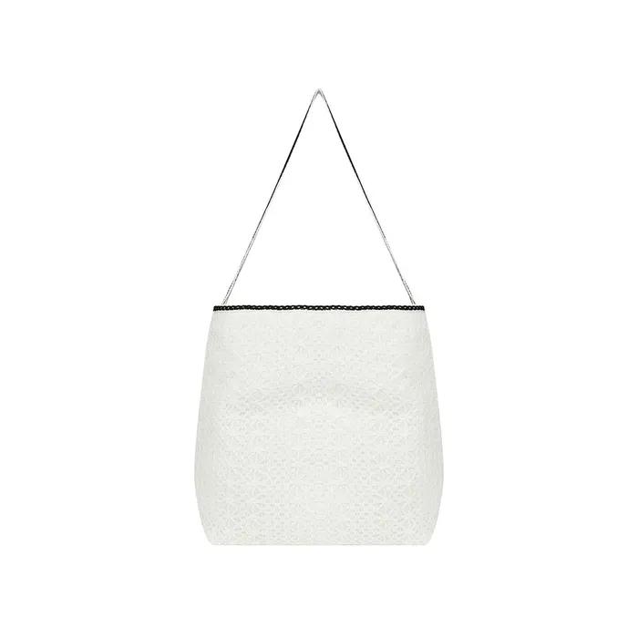 Cyndi Lace Bag _ Ivory