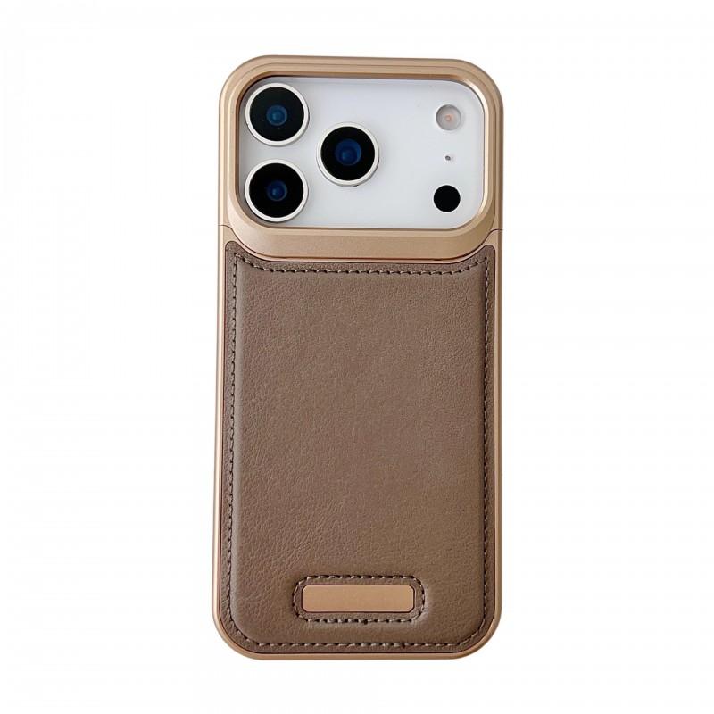 Phone Case IPhone 18 Pro Max 17 Leather Shockproof Heat Dissipation Anti-fall