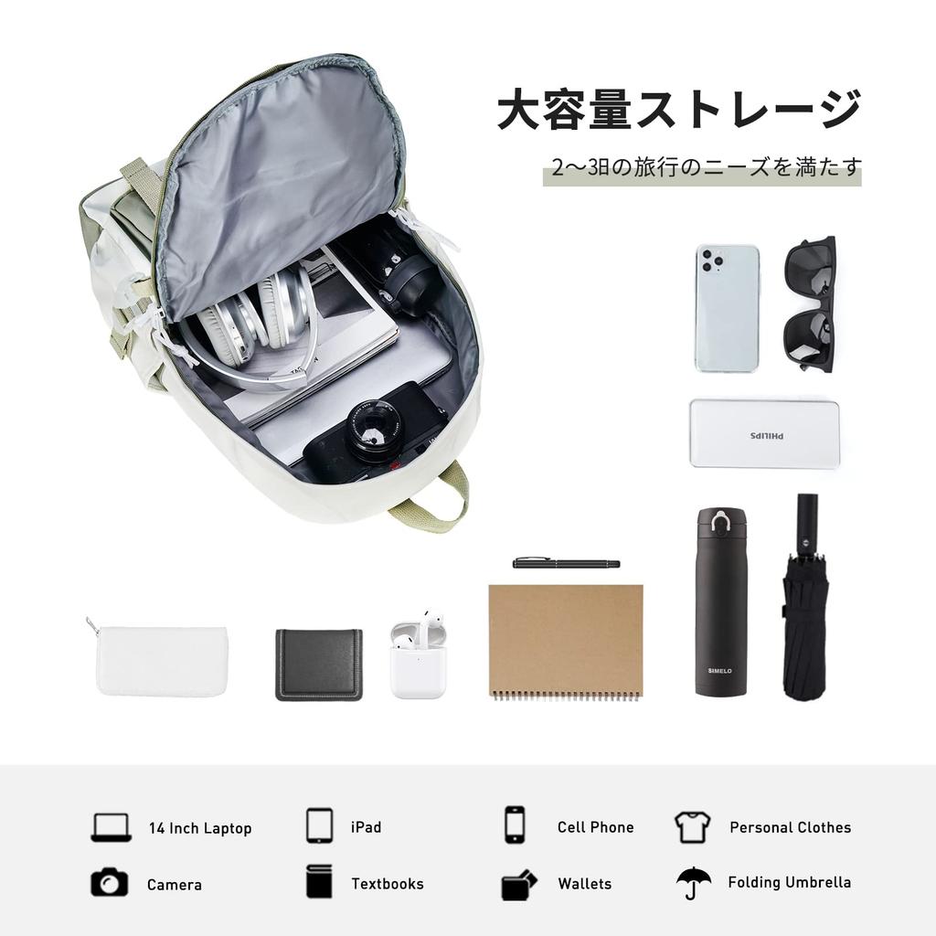 SEAFEW Korean Backpack for Large Perfect for High School and Elementary School and School Women, Capacity, Lightweight, Stylish, Dual-Shoulder Design,