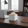 Removable Wood Cover Tissue Box Holder Square Storage Organizer Paper Towel Dispenser  Home Use
