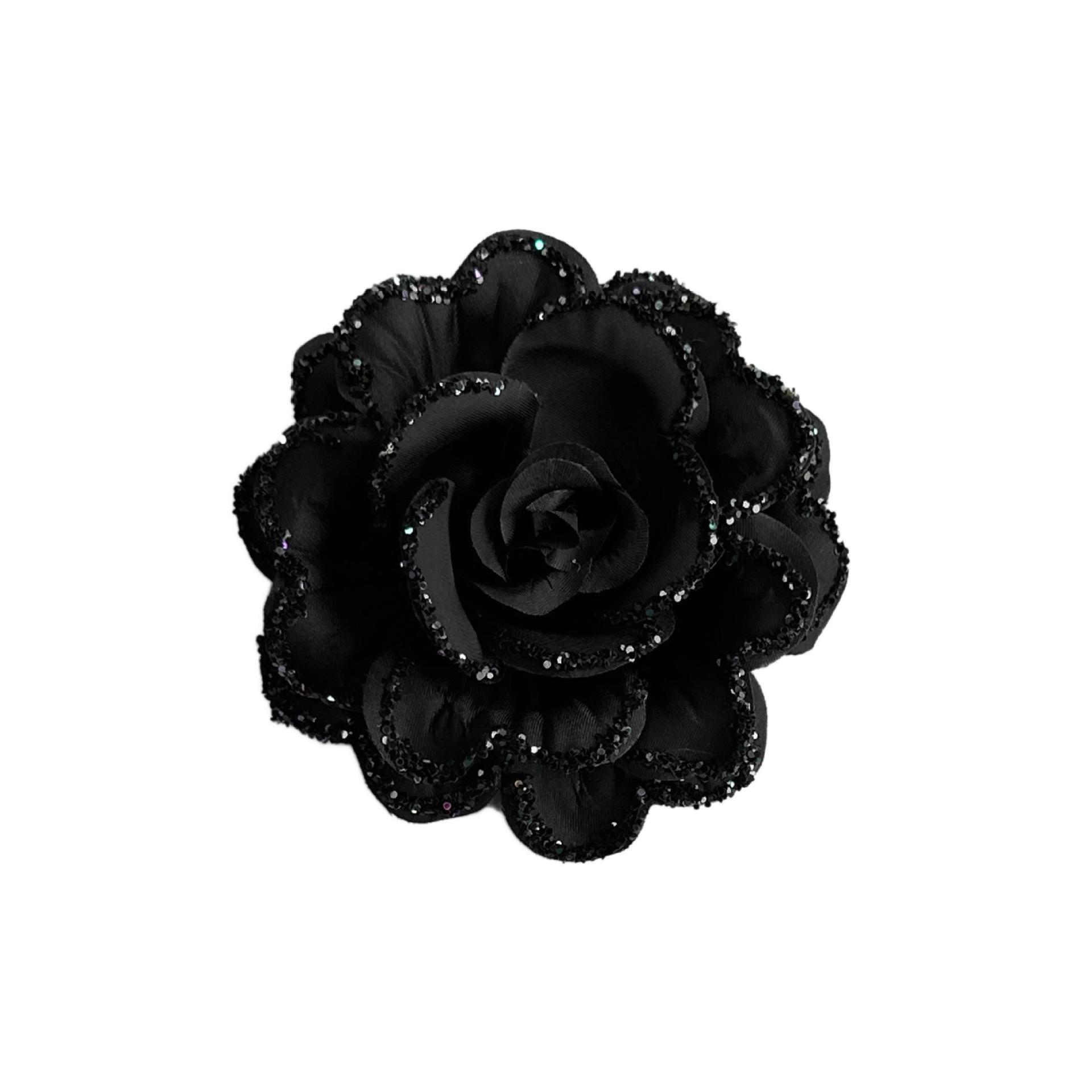 

Fabric Sequins Embellished With Colorful Three-Dimensional Flowers, Decorative Clothing, Hair Accessories, Bags, Dresses, Cloth Stickers, Accessories