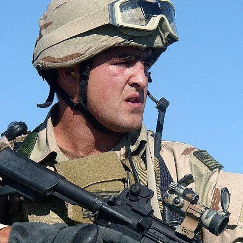 Military Airsoft Tactical Goggles Shooting Glasses Motorcycle Windproof Paintball CS Wargame Hiking 3 Lens Black Tan Green