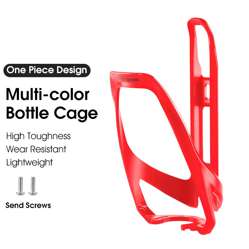 WEST BIKING Ultralight Bike Bottle Cage PC Bicycle Bottle Holder Mountain Folding Bike Cage  Bracket Frame Mounting Bike Parts