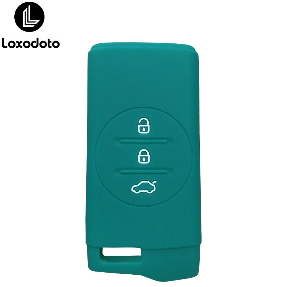 Silicone Remote Key Case Cover Keychain Car Accessories for Chery Tiggo 7 Pro Tiggo 8 Tiggo 2 Pro 3x 5x Exeed 2020 2021 2022