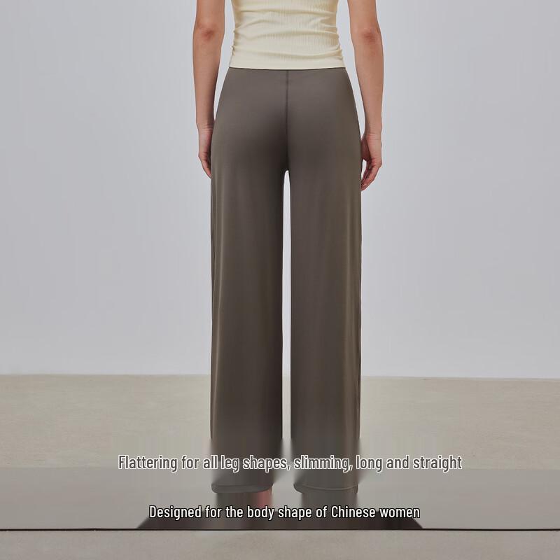 GIGT Women's Straight Wide-Leg Yoga & Sports Pants