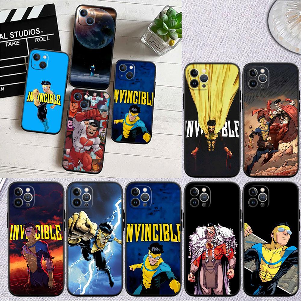 MY16 I-Invincibles Soft Shell Phone Case for Redmi Note 13 14 Pro+ Plus A3 A3X 13X 13C 13R 14S 14C 14R