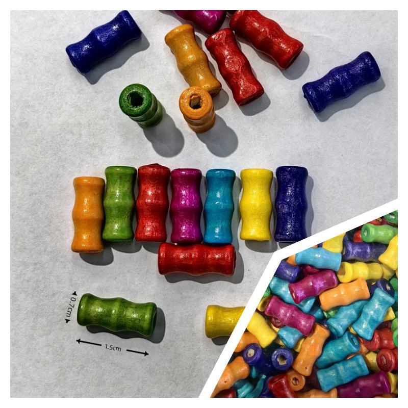 

Разноцветные деревянные бусины для изготовления украшений своими руками – Свободные бусины и аксессуары для детских поделок