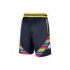 Nike NBA Logo Print Straight Basketball Shorts Fan Edition 21-22 Season Denver Nuggets Men Shorts Navy-Blue DB4132-419