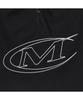Mihag Stroke Logo Stitch Bermuda Shorts (Black)