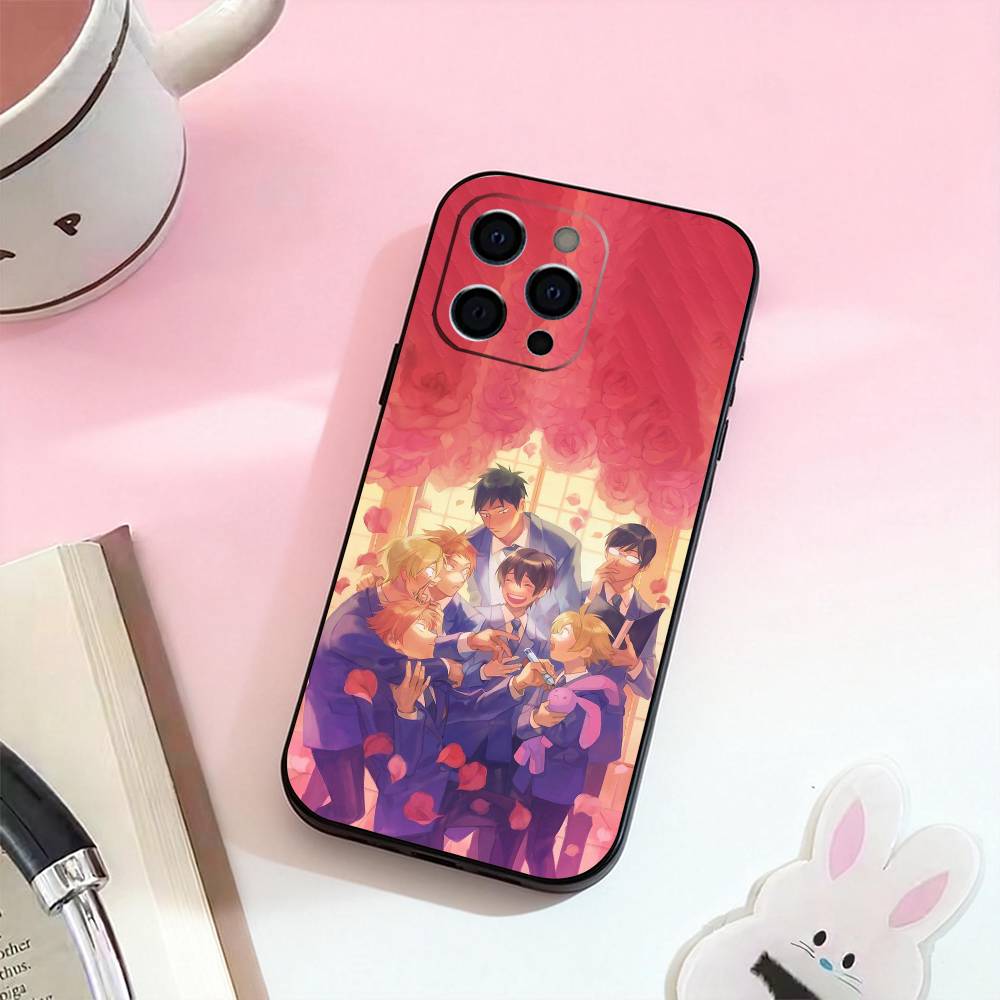 Anime Ouran High School Host C-Club Phone Case Silicone Soft For IPhone 17,16,15,14,13,12,11,XS,Plus Pro Max