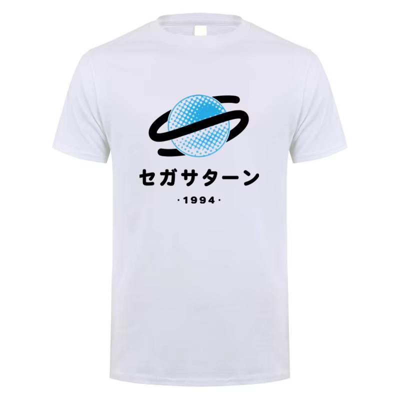 2025 New Fashion Sega Saturn T Shirt Summer Men Cotton Short Sleeve T-shirts Gift Unisex Man Tops Tee