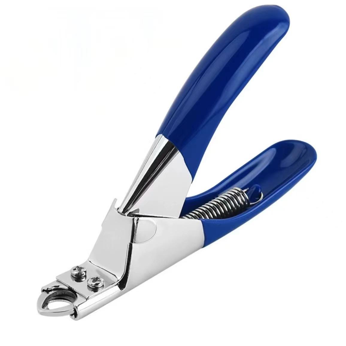 

Товары для домашних животных Чистящие кусачки для ногтей Собаки и кошки Маникюрные кусачки для ногтей Pet Clean Beauty синий