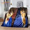 Detective Conan Cartoon Anime Soft Plush Blanket,Flannel Blanket Throw Blanket for Living Room Bedroom Bed Sofa Picnic Cover 3D