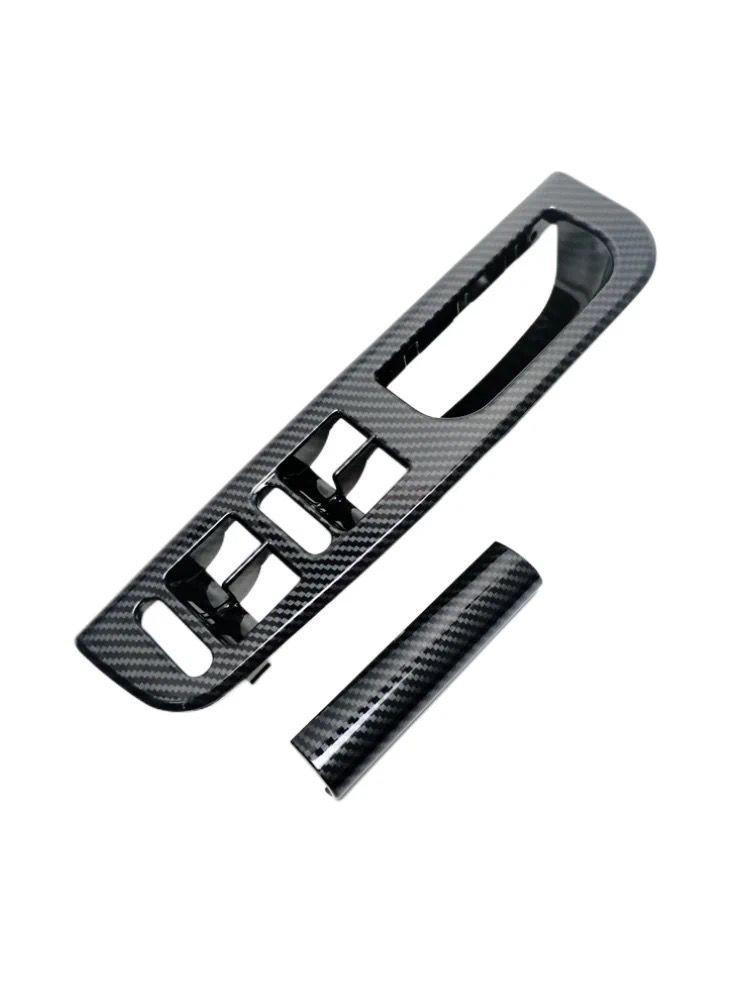 Compatible with VW Golf 4, Classic Bora, Jetta: Carbon Fiber Water Transfer Interior Pull Handles.